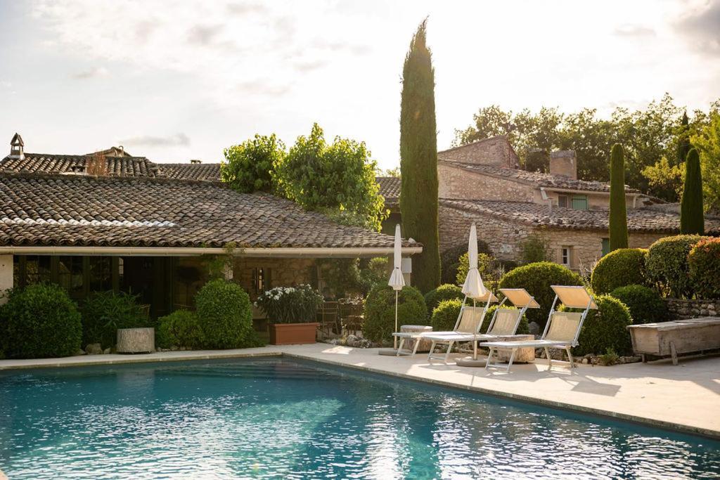 Hotel La Ferme De La Huppe Gordes Exteriér fotografie
